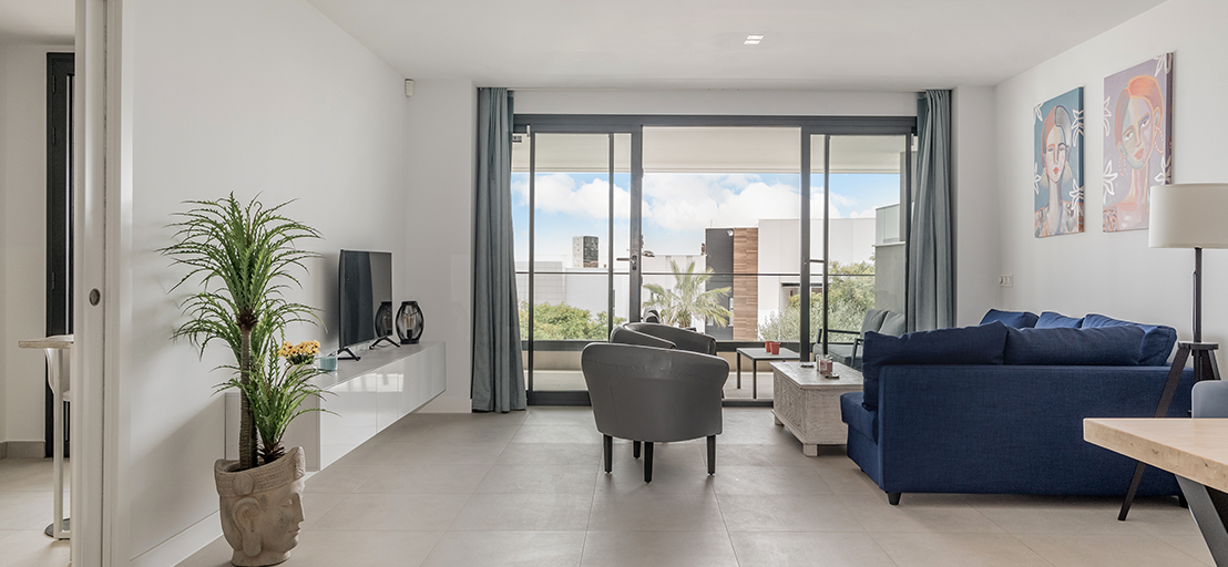 appartement Las Hesas Estepona woonkamer